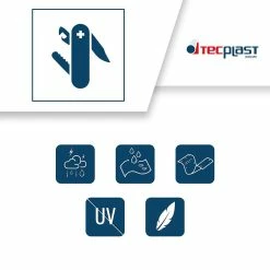 Brand new 😀 TECPLAST Bâche de Protection 2x3 m 170MU - Bâche Armée Verte - Haute Qualité - Imperméable - Résistance Anti-UV 👍 -Sam Outillage STORE 3663936000338 3 1