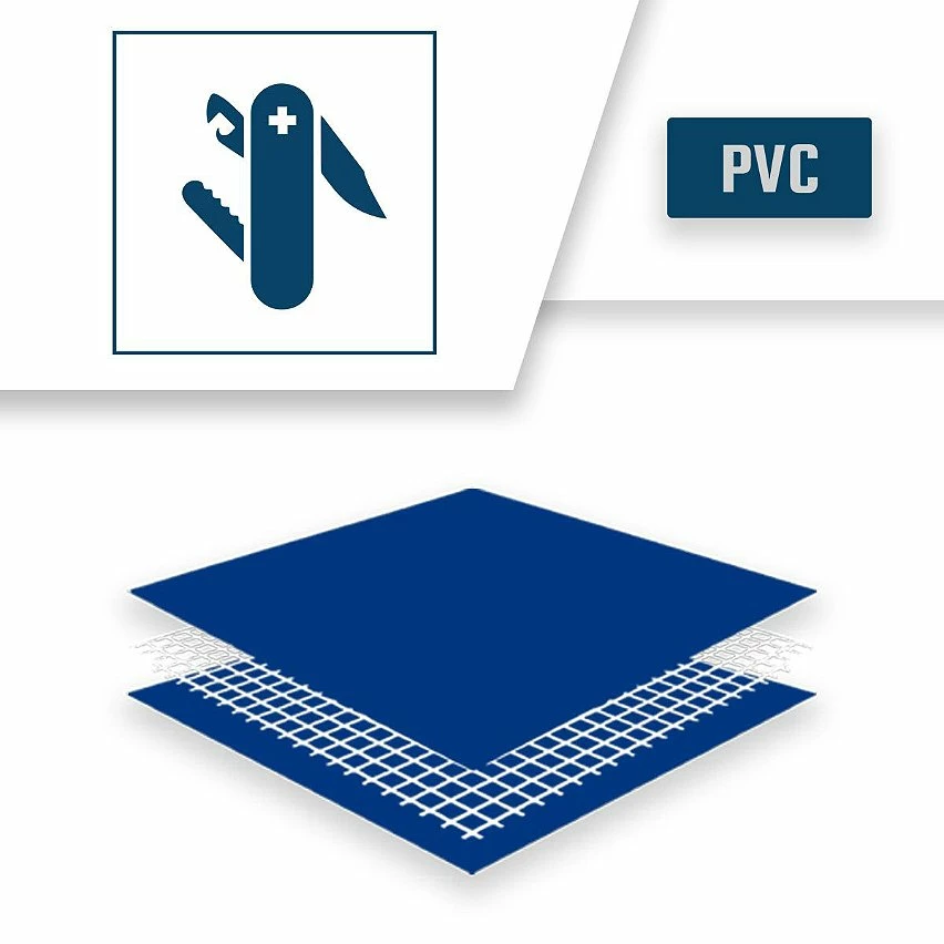 Hot Sale 🔔 TECPLAST Bâche de Protection 3x5 m Ignifugée M2 680MU2 Bleue - Qualité 15 ans - Bâche étanche Anti-Chaleur - Made in France 🌟 4 Hot Sale 🔔 TECPLAST Bâche de Protection 3x5 m Ignifugée M2 680MU2 Bleue - Qualité 15 ans - Bâche étanche Anti-Chaleur - Made in France 🌟 – Image 4