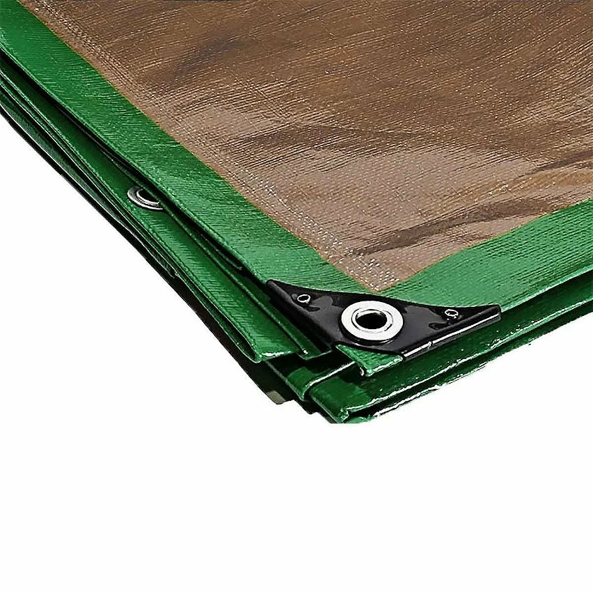 Cheap ✨ TECPLAST Bâche de Protection 2x3 m 250MU Verte et Marron - Haute Performance - Bâche étanche - Résistance Anti-UV ⌛ 4 Cheap ✨ TECPLAST Bâche de Protection 2x3 m 250MU Verte et Marron - Haute Performance - Bâche étanche - Résistance Anti-UV ⌛ – Image 4