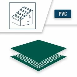 Top 10 ❤️ TECPLAST Bâche Toiture 8x12 m 680TO Verte - Qualité 10 ans - Bâche d'étanchéité pour Couvreur et Charpentier - Made in France 🎁 -Sam Outillage STORE 3663936004978 4 15