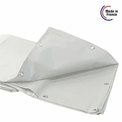 Cheap 🤩 TECPLAST Bâche Toiture 5x6 m 680TO Blanche - Qualité 10 ans - Bâche d'étanchéité pour Couvreur et Charpentier - Made in France ❤️ -Sam Outillage STORE 3663936005371 5 14