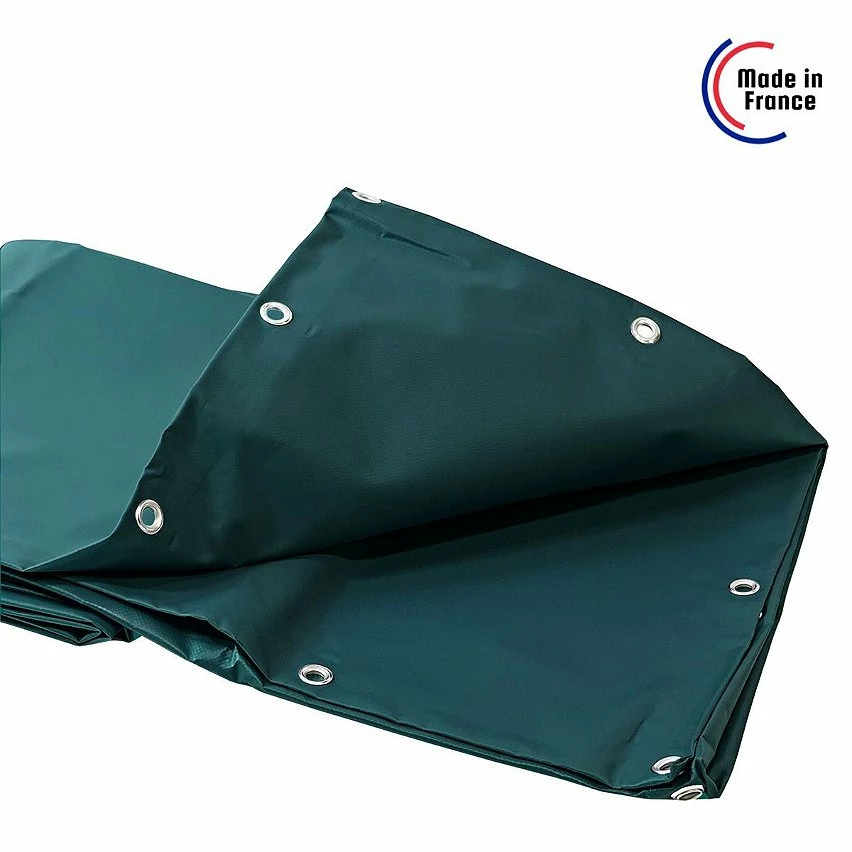 Brand new 😀 TECPLAST Bâche de Chantier 6x8 m Ignifugée M2 680TO2 Verte - Qualité 15 ans - Bâche étanche pour Travaux - Made in France 🎉 5 Brand new 😀 TECPLAST Bâche de Chantier 6x8 m Ignifugée M2 680TO2 Verte - Qualité 15 ans - Bâche étanche pour Travaux - Made in France 🎉 – Image 5