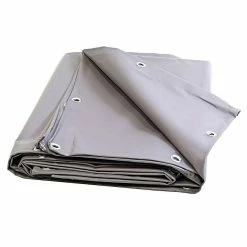 Top 10 🎁 TECPLAST Bâche Toiture 8x11 m 680TO Grise - Qualité 10 ans - Bâche d'étanchéité pour Couvreur et Charpentier - Made in France 😍