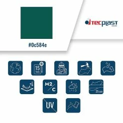 Best Sale ✔️ TECPLAST Bâche de Chantier 8x9 m Ignifugée M2 680TO2 Verte - Qualité 15 ans - Bâche étanche pour Travaux - Made in France 🎉 8 Best Sale ✔️ TECPLAST Bâche de Chantier 8x9 m Ignifugée M2 680TO2 Verte - Qualité 15 ans - Bâche étanche pour Travaux - Made in France 🎉 -Sam Outillage STORE 3663936006408 3