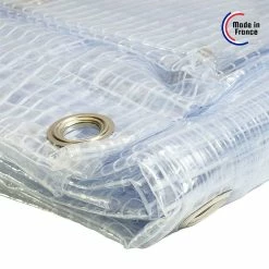 Best Pirce 🌟 TECPLAST Bâche de Protection 2,1x4,5 m 400MU - Bâche Armée Transparente étanche - Anti-UV - Haute Performance - Made in France ❤️ -Sam Outillage STORE 3663936007047 4 25