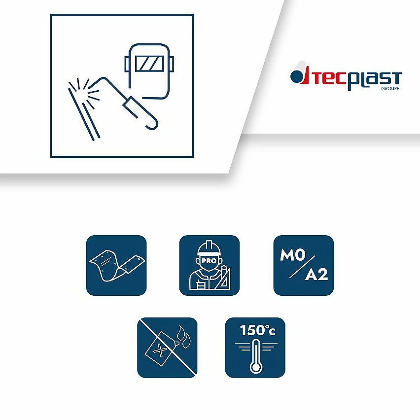 Flash Sale ⭐ TECPLAST Bâche Ignifugée M0 2x3 m Grise 455MU0 - Qualité Pro - Bâche de chantier Anti-Chaleur homologuée M0 - Made In France 🛒 4 Flash Sale ⭐ TECPLAST Bâche Ignifugée M0 2x3 m Grise 455MU0 - Qualité Pro - Bâche de chantier Anti-Chaleur homologuée M0 - Made In France 🛒 – Image 4