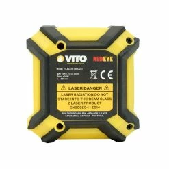 Best deal 🤩 Niveau laser de chantier Croix horizontale et verticale VITO POWER - Portée de 10 m Précision 0,5 mm - ⌛ 8 Best deal 🤩 Niveau laser de chantier Croix horizontale et verticale VITO POWER - Portée de 10 m Précision 0,5 mm - ⌛ -Sam Outillage STORE 3663936031783 4