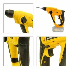 New 🧨 PACK 5 Outils sans fil 20V VITOPOWER + Batteries 4.0 Ah et 2.0 Ah+Chargeur rapide 🎁 -Sam Outillage STORE 3663936034661 6