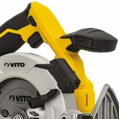 New 🧨 Scie Circulaire sans fil 20V + Batterie lithium 4AH + Chargeur rapide VITO EGO LI 😉 -Sam Outillage STORE 3663936037952 4 1
