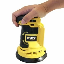 Best reviews of ✔️ Ponceuse sans fil Excentrique Orbitale 20V 125mm+ 2 Batterie lithium 2AH + Chargeur rapide VITO EGO LI 🛒 -Sam Outillage STORE 3663936038270 4 1