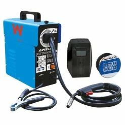 Cheapest ⭐ Poste à souder MIG Fil Sans gaz 130 Ampères AUTOMIG 130 AWELCO Régulation Automatique du fil MIG NO GAS ⌛