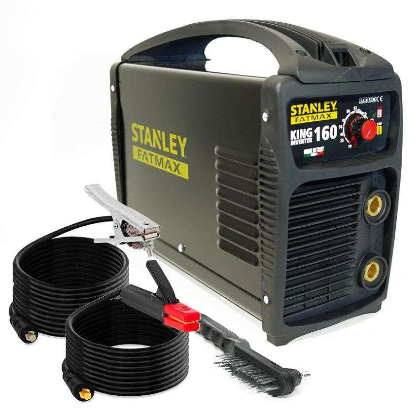 Buy 🌟 Poste à souder inverter STANLEY FATMAX KING 160 PRO 100% Duty cycle MMA Electrodes Acier Inox Fonte Basiques 1.6 à 4 mm 🔔 2 Buy 🌟 Poste à souder inverter STANLEY FATMAX KING 160 PRO 100% Duty cycle MMA Electrodes Acier Inox Fonte Basiques 1.6 à 4 mm 🔔 – Image 2