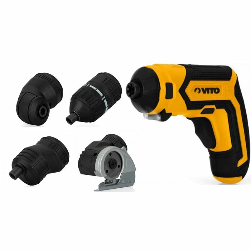 Promo ✨ Pack 2 outils Perceuse Brushless 20V 2 Batterie 4Ah + Outil Multifonctions vissage VITO 4V + Accessoires Batterie Chargeur VITO 👍 4 Promo ✨ Pack 2 outils Perceuse Brushless 20V 2 Batterie 4Ah + Outil Multifonctions vissage VITO 4V + Accessoires Batterie Chargeur VITO 👍 – Image 4