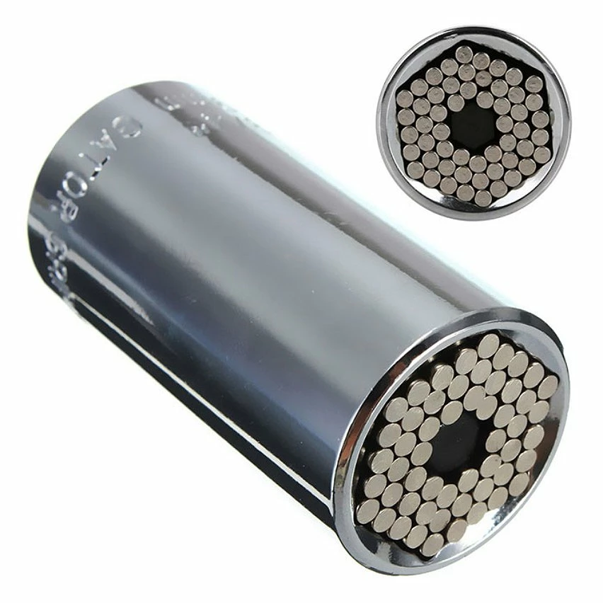 Budget 🛒 SHOP-STORY - GATOR GRIP : Douille Universelle Diamètre de 7 à 19 mm 🌟 1 Budget 🛒 SHOP-STORY - GATOR GRIP : Douille Universelle Diamètre de 7 à 19 mm 🌟