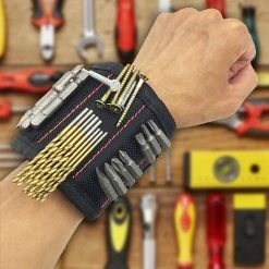 Buy 👍 SHOP-STORY - MAGNETIC ARMBAND : Brassard de Bricolage Magnétique 💯 -Sam Outillage STORE 3683080289434 3