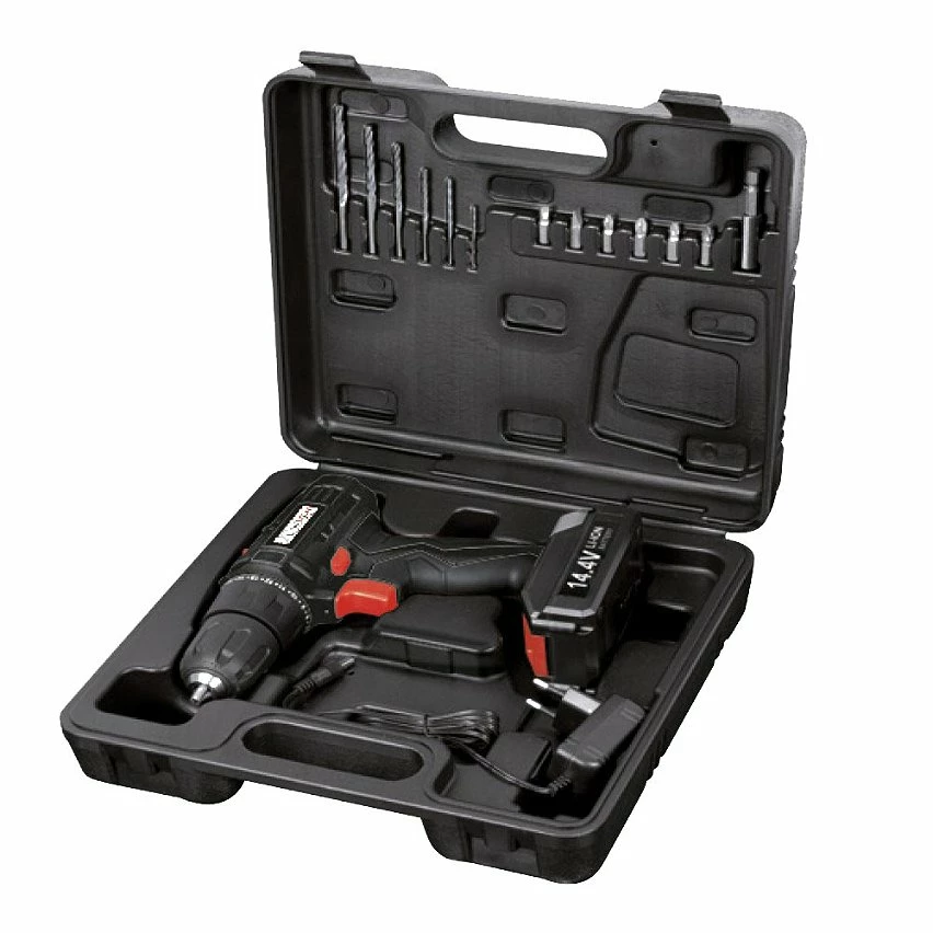 Cheap 😍 Ribimex Perceuse-visseuse à Batterie 14,4V Li-Ion 😀 2 Cheap 😍 Ribimex Perceuse-visseuse à Batterie 14,4V Li-Ion 😀 – Image 2