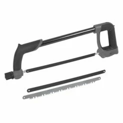 Best Sale ⌛ Ribimex Scie metaux 30cm pro + 3 lames bois,métaux fins, métaux epais 🌟