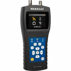 Deals 🎁 MEGASAT HD 4 COMBO Mesureur de Champ Satellite DVB-S2 et TNT DVB-T2 & Câble DVB-C2 🎁
