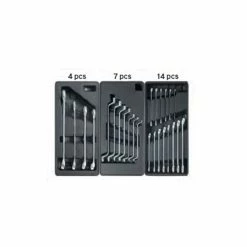 Wholesale 🔥 Servante d'atelier VITO 7 tiroirs 221 outils haute qualité chrome vanadium Meuble de garage complète sur roues 🥰 -Sam Outillage STORE 3701107715510 6