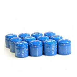 Outlet 🎉 Pack 12 cartouches gaz 190g VITO butane perçable sécurité stop-gaz TUV 🤩