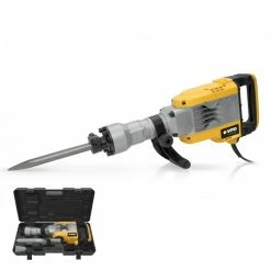 Outlet ⌛ Marteau démolisseur 1700W 50 Joules VITO 2000 impacts/min 2 burins COFFRET 🤩