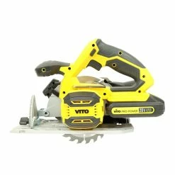 Brand new 🎁 Scie circulaire Diam 150 mm sans fil 20 V VITOPOWER + 2 batteries 2.0 Ah + 1 Chargeur rapide 🔥 -Sam Outillage STORE 3701107720552 6