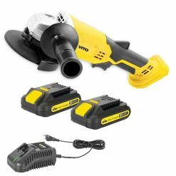 Buy 🧨 Meuleuse d'angle 20V VITOPOWER + 2 Batteries 2.0 Ah + Chargeur rapide 😉