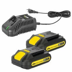 Buy 🧨 Meuleuse d'angle 20V VITOPOWER + 2 Batteries 2.0 Ah + Chargeur rapide 😉 -Sam Outillage STORE 3701107720637 4 2