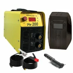 Discount 😍 Poste à souder à l'arc Inverter numérique PW200 PROWELTEK Accessoires Coffre métal Luxe ⭐ -Sam Outillage STORE 3701107722266 4