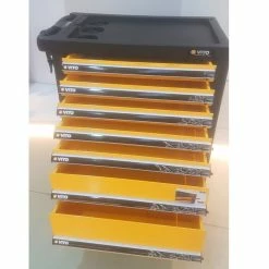 Deals 🔥 Servante d'atelier VITO 7 tiroirs Chariot d'atelier sur roues Haute qualité Avec frein Meuble de garage Etabli ✔️ -Sam Outillage STORE 3701107724185 3