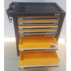 Deals 🔥 Servante d'atelier VITO 7 tiroirs Chariot d'atelier sur roues Haute qualité Avec frein Meuble de garage Etabli ✔️ -Sam Outillage STORE 3701107724185 4