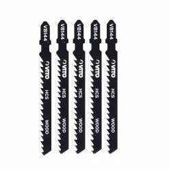 Buy 🔔 Lot de 5 Lames pour scie sauteuse Special BOIS 100mm VITO Coupe 5 à 50mm Emboîtement Bosch VB144. 🥰