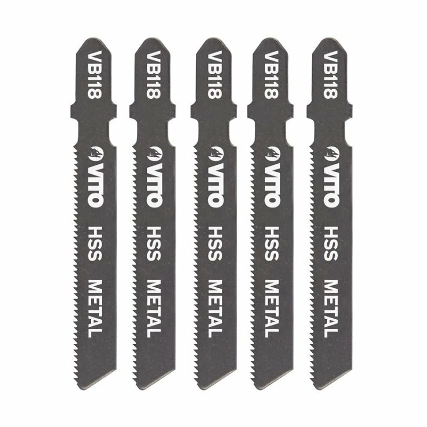 Budget 😉 Lot de 5 Lames Scie sauteuse Acier Long: 77mm VITO Coupe 1 à 3mm Emboîtement Bosch VB118. 🥰 1 Budget 😉 Lot de 5 Lames Scie sauteuse Acier Long: 77mm VITO Coupe 1 à 3mm Emboîtement Bosch VB118. 🥰