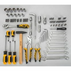 Coupon 🤩 Malette à outils 84 pièces LUXE MIXTE VITO Chrome vanadium Boite à outils Finition chromée satinée 🎁 -Sam Outillage STORE 3701107727254 4