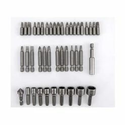 Best Pirce ⭐ Forets Acier Pierre Bois et Embouts Mallette à outils 128 pièces VITO Boite à outils 🧨 -Sam Outillage STORE 3701107727278 6