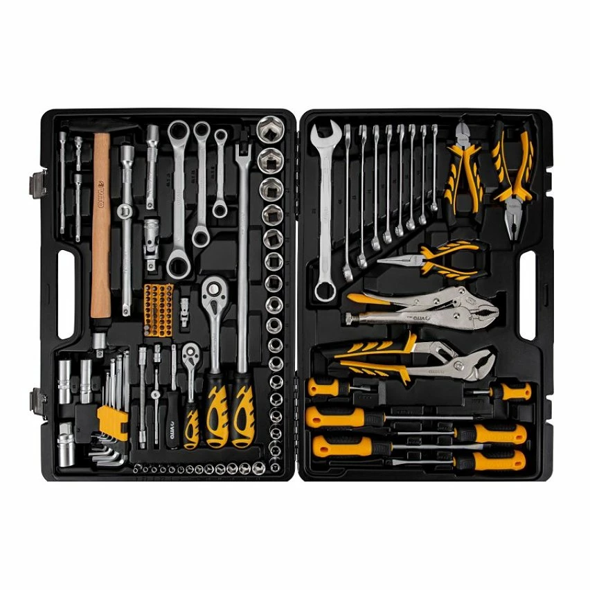 New 👏 Malette à outils 119 pièces LUXE MIXTE VITO Professionnelle Chrome vanadium Boite à outils Finition chromée satinée 👏 2 New 👏 Malette à outils 119 pièces LUXE MIXTE VITO Professionnelle Chrome vanadium Boite à outils Finition chromée satinée 👏 – Image 2