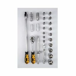 New 👏 Malette à outils 119 pièces LUXE MIXTE VITO Professionnelle Chrome vanadium Boite à outils Finition chromée satinée 👏 13 New 👏 Malette à outils 119 pièces LUXE MIXTE VITO Professionnelle Chrome vanadium Boite à outils Finition chromée satinée 👏 -Sam Outillage STORE 3701107727285 7