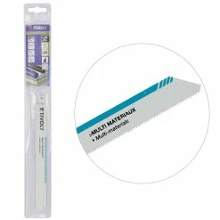 Buy 🎁 Lame de scie sabre Multi Matériaux TIVOLY HSS L200mm coupe tubes, plaques jusqu'à 15cm épaisseur - Haute Qualité ⌛
