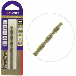 Cheapest 🤩 Foret Métal Ø2mm Gradué TIVOLY Acier COBALT Perçage des Aciers Top Qualité Affutage optimal pointe en croix 🧨