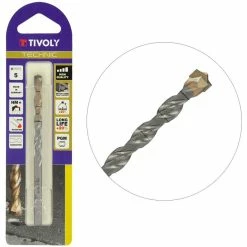 Deals ❤️ Foret béton et pierre Ø5mm TIVOLY AUTO-CENTRE Perçage rapide sans dérapage Pointe Carbure- Graduations pour précision 🥰