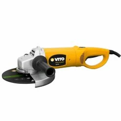 Flash Sale 🔥 Meuleuse d'angle 2000W VITO Tête acier + Disque à tronconner 230 mm 😉