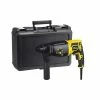 Best reviews of ❤️ Marteau perforateur 750W SDS+ Poignée latérale +Tige 2 Pointes Burin plat Adaptateur SDS+ Mallette STANLEY FATMAX FME500K 🔥