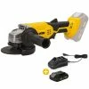 Outlet 🎉 Meuleuse d'angle sans fil 115mm sans fil 20V + Batterie Lithium 4AH + Chargeur Rapide VITO EGO LI 🛒