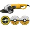 Hot Sale 🎉 Pack Meuleuse d'angle 2200W + 3 disques à meuler Ø 230mm Pierre Marbre Granit VITO 😀