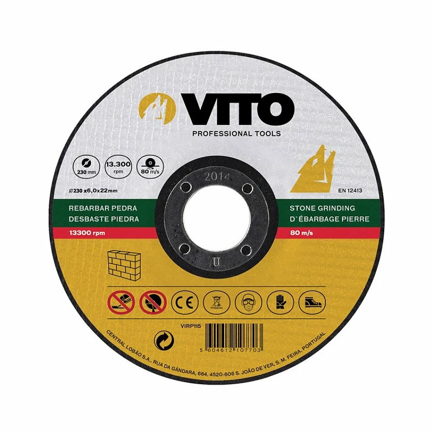 Hot Sale 🎉 Pack Meuleuse d'angle 2200W + 3 disques à meuler Ø 230mm Pierre Marbre Granit VITO 😀 4 Hot Sale 🎉 Pack Meuleuse d'angle 2200W + 3 disques à meuler Ø 230mm Pierre Marbre Granit VITO 😀 – Image 4