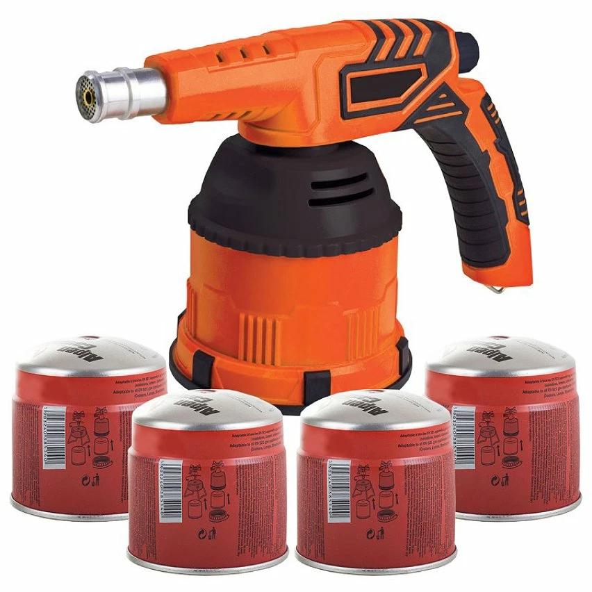 Flash Sale ❤️ Lampe a souder a gaz + 4 Cartouches gaz 190g Allumage piezo Flamme réglable 1200 °C Proweltek 👍 1 Flash Sale ❤️ Lampe a souder a gaz + 4 Cartouches gaz 190g Allumage piezo Flamme réglable 1200 °C Proweltek 👍