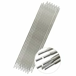 Best Sale 🥰 Electrodes rutile 2,5 x 300 mm 25 pièces AWELCO Baguette enrobée soudure à l'arc Acier 👏