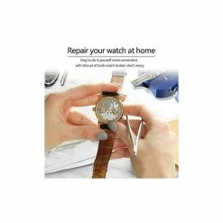 Budget 🎉 Passionimaux59 Kit de Réparation pour Montre Chasse Goupille Pince Outils Horloger 🎁 -Sam Outillage STORE 3701491711150 3