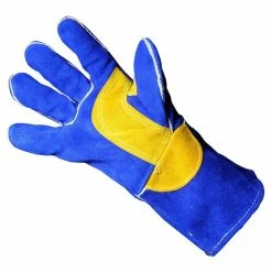 Cheap 😀 Trafimet Distribution Gants anti chaleur VELDER KB haute protection croute de bovin taille 10 👍