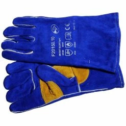 Cheap 😀 Trafimet Distribution Gants anti chaleur VELDER KB haute protection croute de bovin taille 10 👍 -Sam Outillage STORE 3760120102998 3